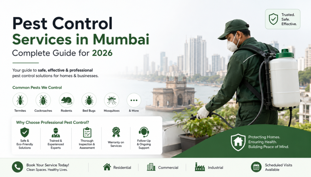 Pest Control Services in Mumbai: Complete Guide for 2026